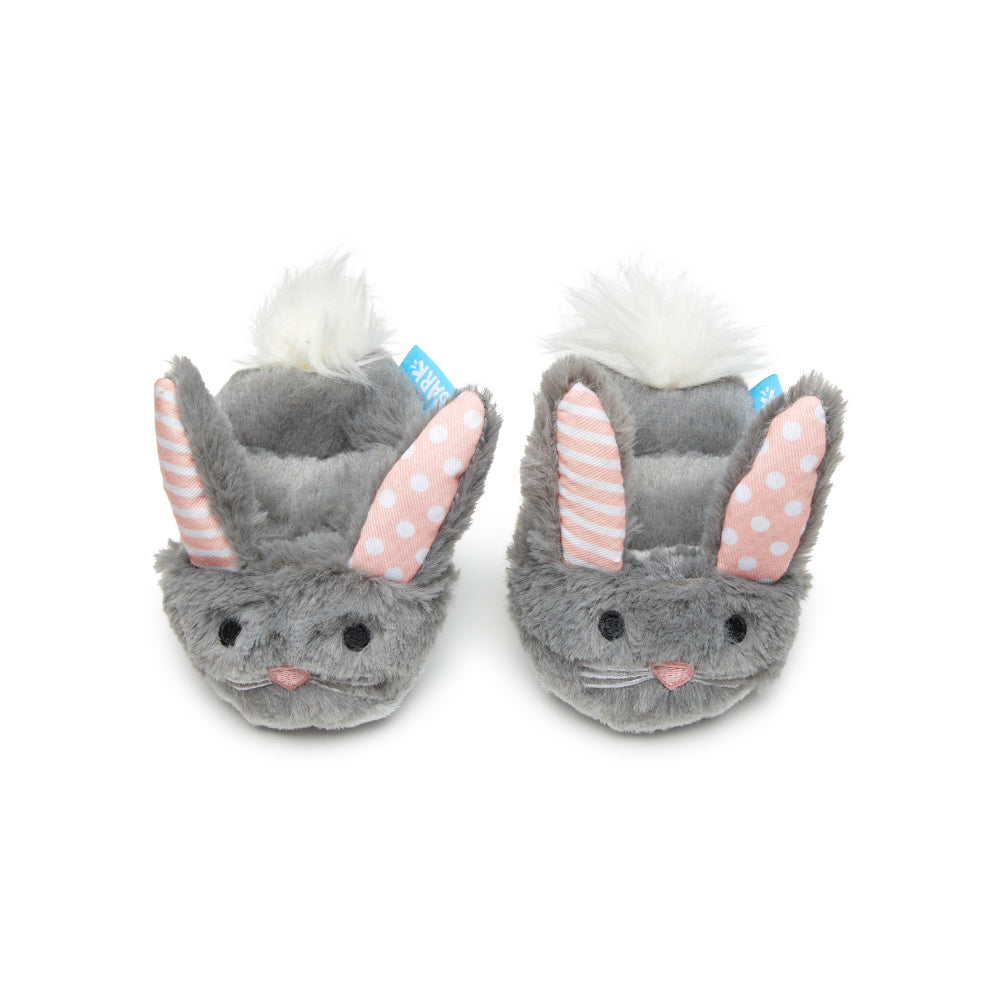 BARK Itty & Bitty the Bunny Slippers Dog Toy