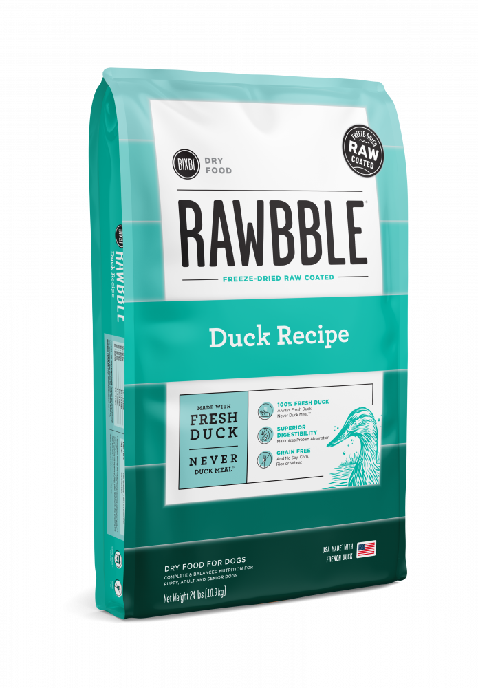 BIXBI Rawbble Kibble Grain Free Duck