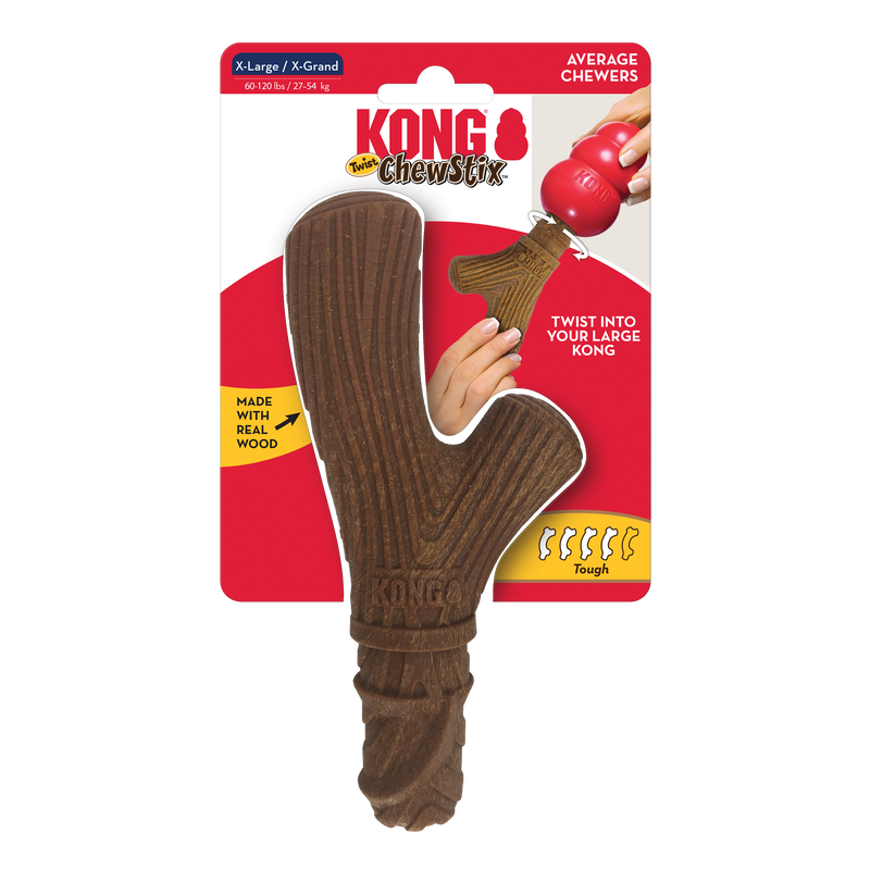 Kong Chewstix Twist Dog Toy