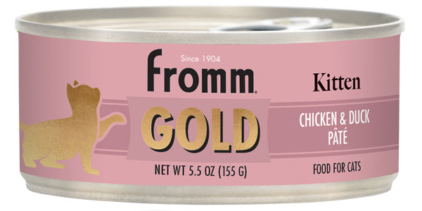 Fromm Gold Chicken & Duck Pate Kitten Canned Cat Food