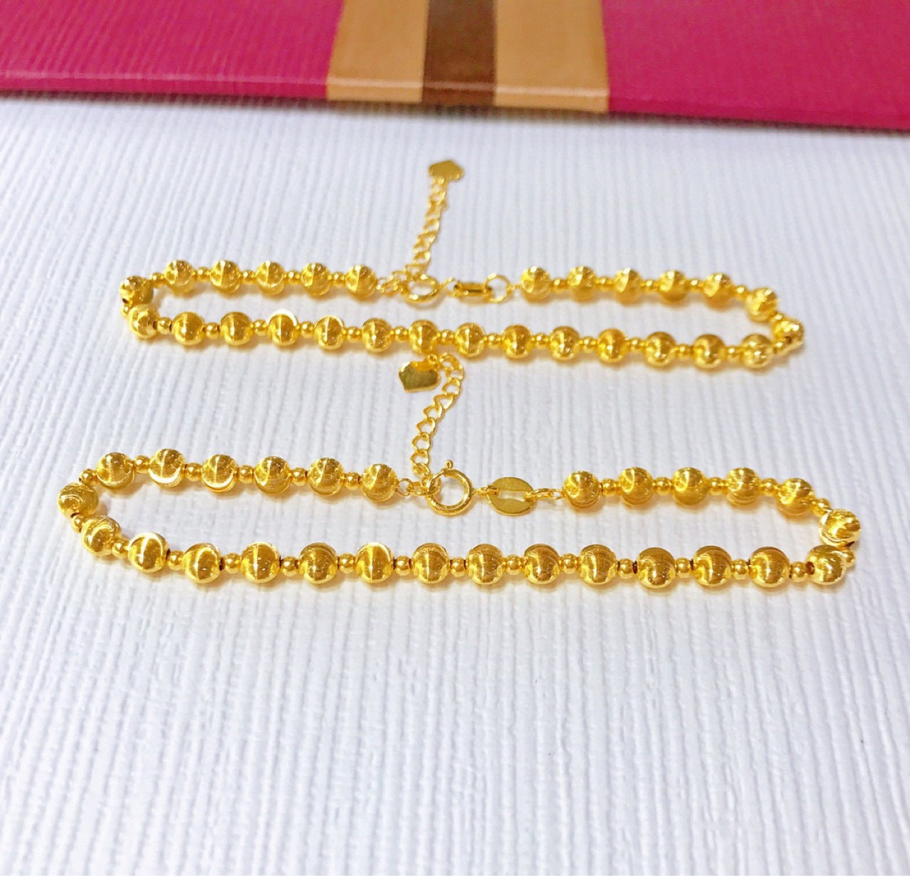 Bracelet Simple Adjustment Chain Lottery Gold K Gold Chain