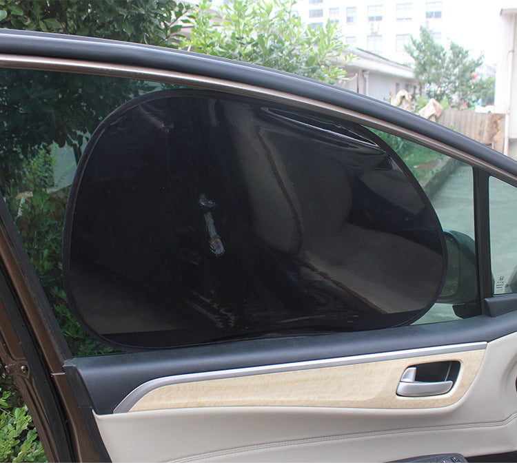 All black sunshade stickers for cars