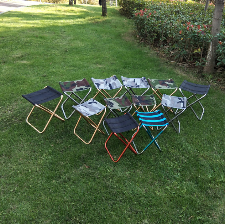 Outdoor Aluminum Folding Stool Chair