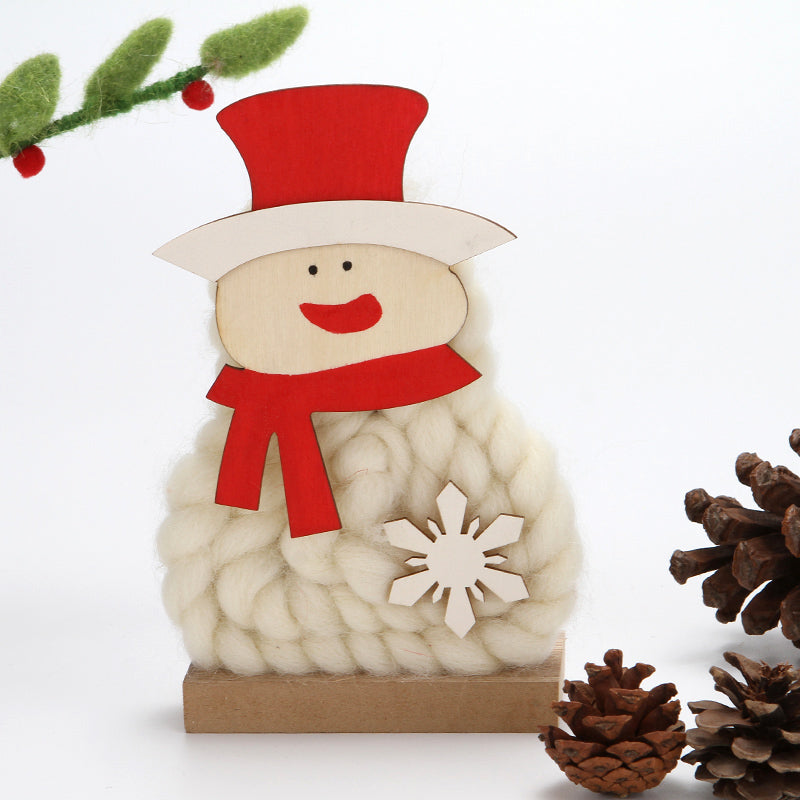 Fashionable Wool Felt Small Christmas Tree Desktop Decoration Home