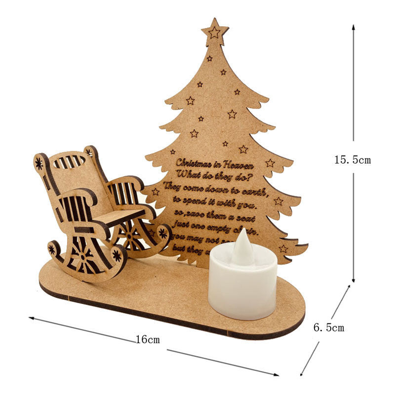 Wooden Furniture Heaven's Christmas Rocking Chair