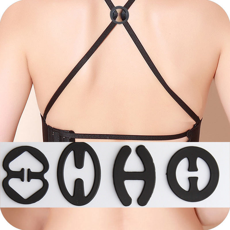 Bra Shoulder Strap Cross Strap Invisible Underwear Anti-skid Buckle Chest Anti-exposure