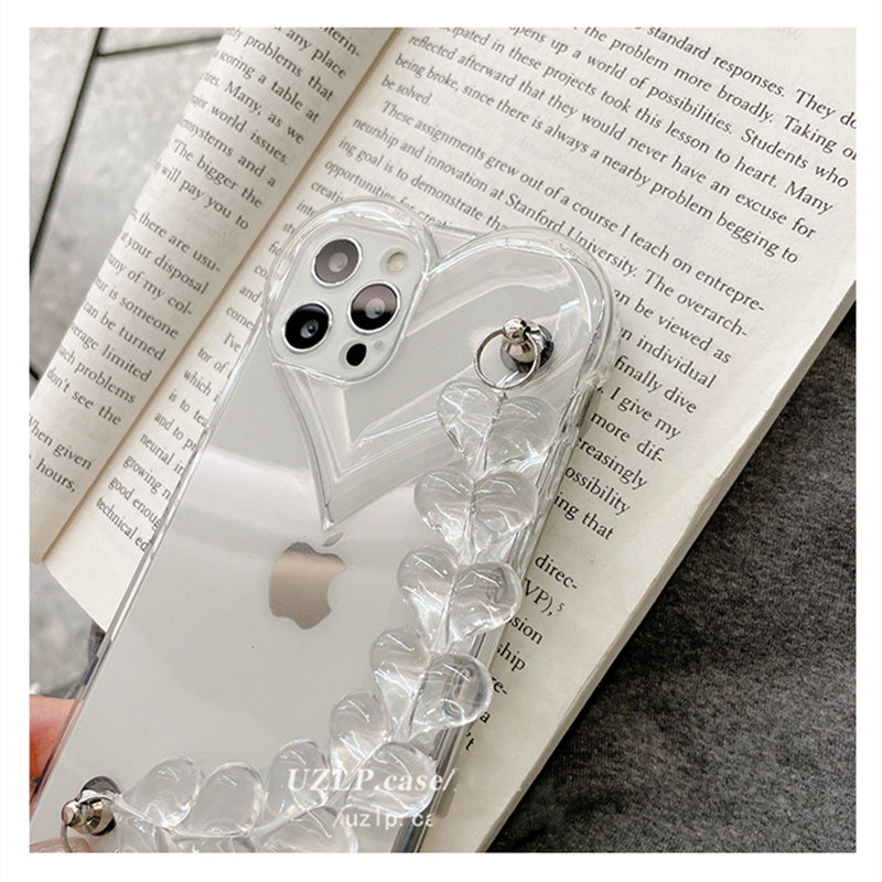 Transparent Love Bracelet Phone Case