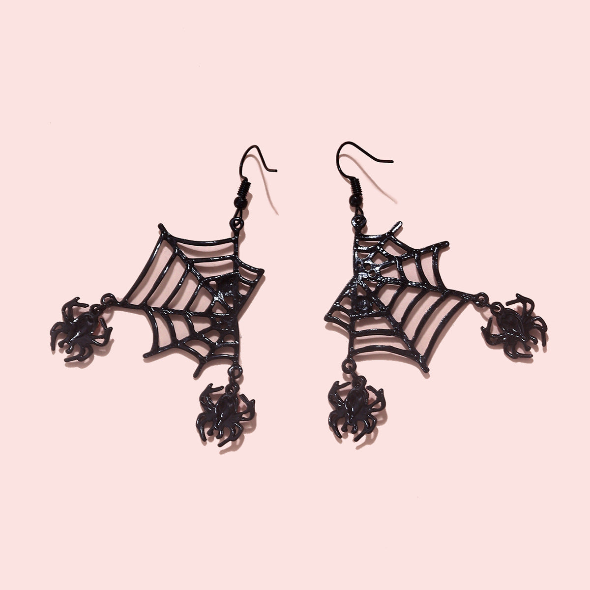 Creative Fashion Simple Niche Design Sense High-end Spider Web Earrings