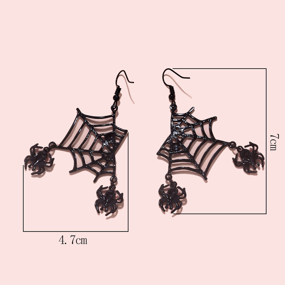 Creative Fashion Simple Niche Design Sense High-end Spider Web Earrings