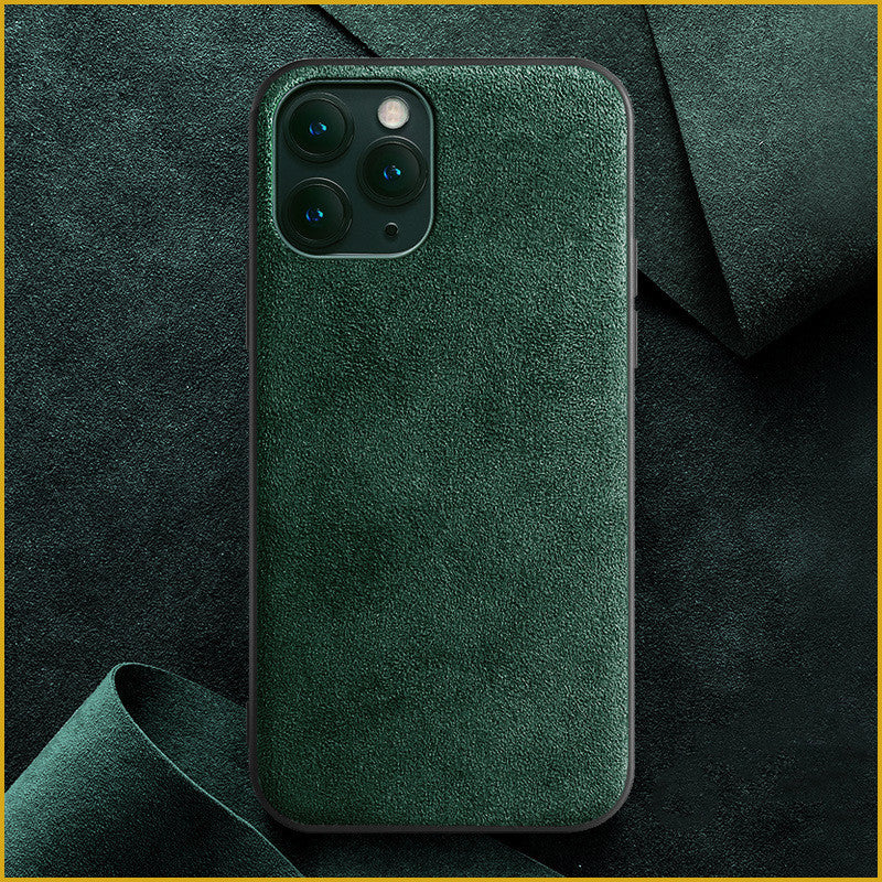 New Style Suede Phone Case Full-cover High-end Protection